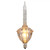 VIC-V490774 - C7 Clear Glitter Bubble 5W 3Pk Repl Bulb - Vickerman