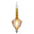 VIC-V490775 - C7 Gold Glitter Bubble 3Pk Repl Bulb - Vickerman