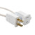 VIC-VC9SPT1-12W25 - C9 25'x25 Socket EC 18 Ga Warm White Fused Plug - Vickerman
