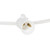 VIC-VC9SPT1-12W50 - C9 50' x 50 Socket EC 18 Ga SPT1 Warm White 12"Sp - Vickerman