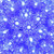 VIC-X120802 - 100 Lights x 7.5" LED Blue Starlight Sphere - Vickerman