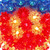 VIC-X120831 - 100 Lights X7.5" LED US Flag Starlight Sphere - Vickerman