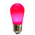 VIC-X14SC09-10 - S14 LED Pink Ceramic Bulb E26 Base, 10-Pack - Vickerman