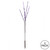VIC-X15B606 - 60 Lights 3Pc 36" LED Purple WA Brown Wire Twig Lights - Vickerman