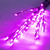 VIC-X15B609 - 60 Lights 3Pc 36" LED Pink WA Brown Wire Twig Lights - Vickerman