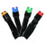 VIC-X16G235 - 35 Lights BO Multi/Green Wire LED Outdoor Timer Set - Vickerman