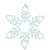 VIC-X176324 - 24" Pure White LED Star Snowflake - Vickerman