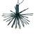 VIC-X21G087 - 80 Lights x 16" Green Starburst Yellow LED - Vickerman