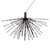 VIC-X21K241T - 240 Lights x 32" Black Starburst Warm White Twinkle LED - Vickerman