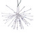 VIC-X21W082 - 80 Lights x 16" White Starburst Blue LED - Vickerman