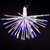 VIC-X21W095T - 80 Lights x 16" White Starburst Rd-wht-bl Tkl - Vickerman