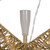 VIC-X222208 - 12.5" LED Gold 5 Pt Star Tree Topper - Vickerman