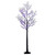 VIC-X231061LED - 6' Black Twig Tree 96 Purple/Orange LED - Vickerman