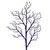 VIC-X231061LED - 6' Black Twig Tree 96 Purple/Orange LED - Vickerman
