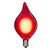 VIC-X231505 - 15 Lights X15' Red Warm White LED G45 Gls Flme Tp Gw12"s - Vickerman