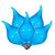 VIC-X231512 - 5Pk LED G45 Blue Glass Flame Tip Bulb - Vickerman