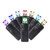 VIC-X24E1748-KRGBW - 48 Lights x 144" E17-WA KW RGB Warm White Light Drop - Vickerman