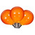 VIC-X24G4108 - Amber LED G40-e12 Glass Bulb, 10-Pack - Vickerman