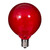 VIC-X24G5025 - 15 Lights Red-wht LED G50 EC Set Green Wire 12"Sp - Vickerman