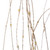 VIC-X24S521 - 59" Silver LED Branch 225 Lights Warm White - Vickerman