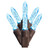 VIC-X4B5732PBG - 70 Lights LED Teal/Brown Wire M5 EC Set 4"x24'L - Vickerman