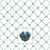 VIC-X4G4612CSA - 120 Lights 4'x6' LED Blue/Green Wire Wide Angle Net - Vickerman