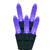 VIC-X4G5502PBG - 50 Lights LED Blue/Green Wire M5 EC Set 4"x17'L - Vickerman