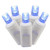 VIC-X4W6102 - 100 Lights LED Blue/Warm White WA EC Set 4"x34'L - Vickerman