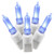 VIC-X4W7102 - 100 Lights LED Blue/Warm White Italian EC 4"x34'L - Vickerman
