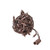 VIC-X6B66509PBG - 50 Lights LED Pure White/Brown Wire WA Coax Set 6"x25'L - Vickerman