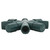 VIC-X6G6616 - LED Set Green Coaxial 8 Way Splitter, 2-Pack - Vickerman