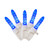 VIC-X6W3102T - 70 Lights LED Blue Twinkle/Warm White M5 Icicle EC Set 9 - Vickerman