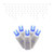 VIC-X6W3302 - 70 Lights LED Blue/Warm White Wide Angle Icicle EC 9'L - Vickerman