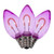 VIC-XC7TU06-25 - C7 Transparent Filament Purple Bulb .6W, 25-Pack - Vickerman