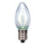 VIC-XC7TU10-25 - C7 Transparent Filament Pure Wt Bulb .6W, 25-Pack - Vickerman