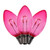 VIC-XC9TU09-25 - C9 Transparent Filament Pink Bulb .6W, 25-Pack - Vickerman