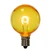 VIC-XG40TU07-25 - G40 Transparent Filament Yellow Bulb .6W, 25-Pack - Vickerman