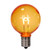 VIC-XG50TU08-25 - G50 Transparent Filament Amber Bulb .6W, 25-Pack - Vickerman