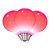 VIC-XLEDCG49-25 - G40 Pink Ceramic LED Bulb E12 .6W, 25-Pack - Vickerman