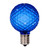 VIC-XLEDG62-25 - G50 Faceted LED Blue Bulb E17 .8W, 25-Pack - Vickerman