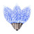 VIC-XRETC905T-25 - C9 Faceted Cool White Twinkle, 25-Pack - Vickerman