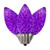 VIC-XRETC906T-25 - C9 Faceted Purple Twinkle Retro Bulb 25B - Vickerman