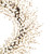 VIC-P260128 - 28" White Crab Apple Mixed Berry Wreath - Vickerman