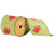 VIC-Q172152 - 4"x10yd Green Red Embroider Gift Box - Vickerman