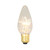 VIC-V482541 - Clear Flame Medium Base 130V 25 Watt Bulbs - Vickerman