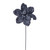 VIC-RG262111 - 17.5" White Iced Poinset 8.5" Flower, 2-Pack - Vickerman
