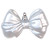 VIC-MT264545W - 5" x 3.5" Mauve Matte Bow Ornament, 4-Pack - Vickerman