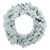 VIC-B160331 - 30" Flocked Ashton Wreath Dura-lit 50 CL - Vickerman