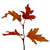 VIC-X260172LED - 6' Orange Maple Leaf Tree LED 96 Warm White - Vickerman