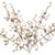 VIC-P260124 - 24" White Apple Mixed Berry Spray, 2-Pack - Vickerman